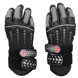NEW Red by Burton Snowboards Kids Impact Gloves! XS Sm Back Spines Wrist Guard